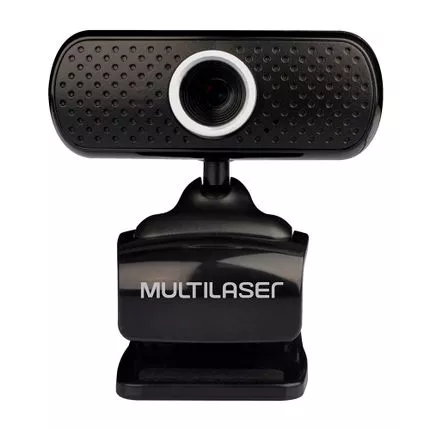 [Com Ame R$ 27,99] Webcam Plug E Play 480p Microfone Usb Multilaser Wc051